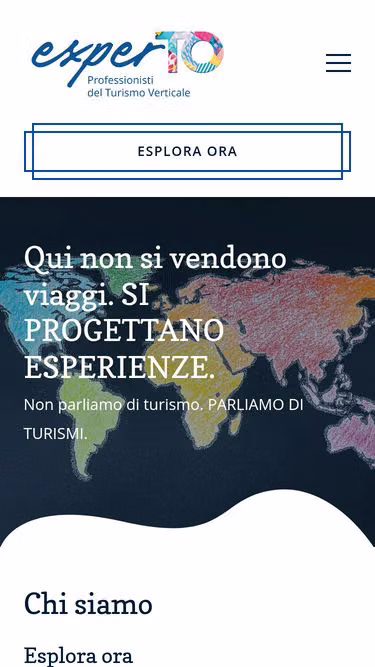 Screenshot of experto.travel