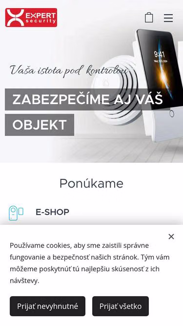 Screenshot of expertsecurity.sk