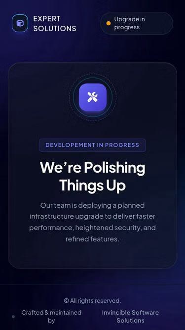 Screenshot of expertsolutions.ltd