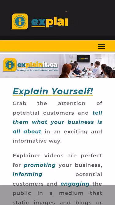 Screenshot of explainit.ca