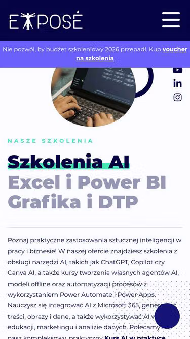 Screenshot of expose.pl