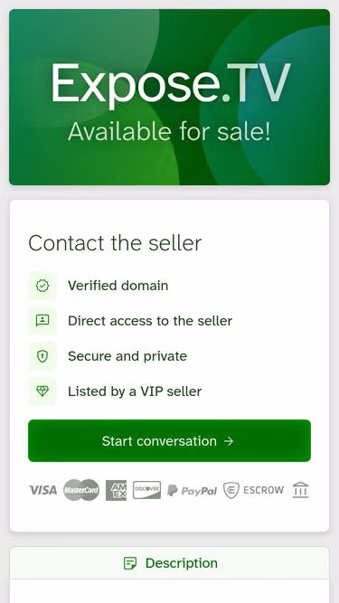 Screenshot of expose.tv