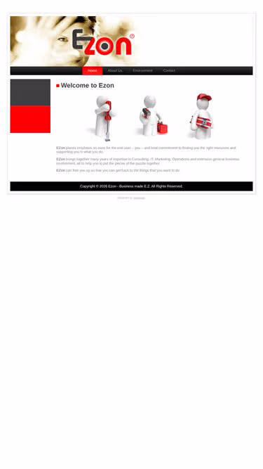 Screenshot of ezon.co.nz