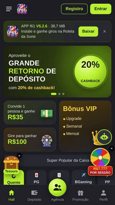 Screenshot of f61.com.br