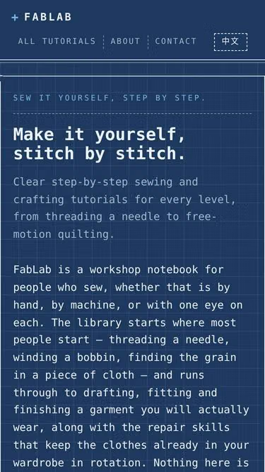 Screenshot of fablab.top