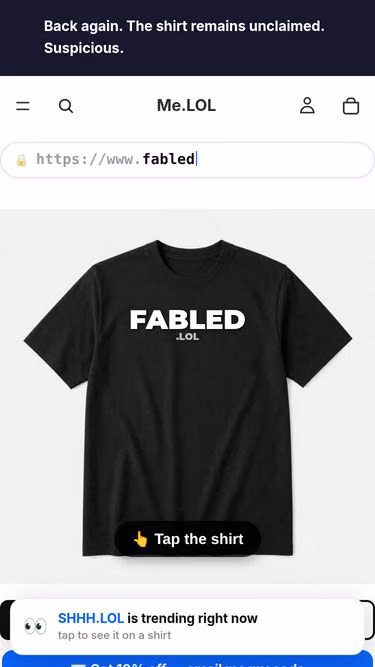 Screenshot of fabled.lol