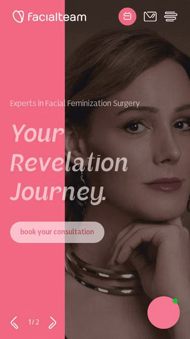 Screenshot of facial.team