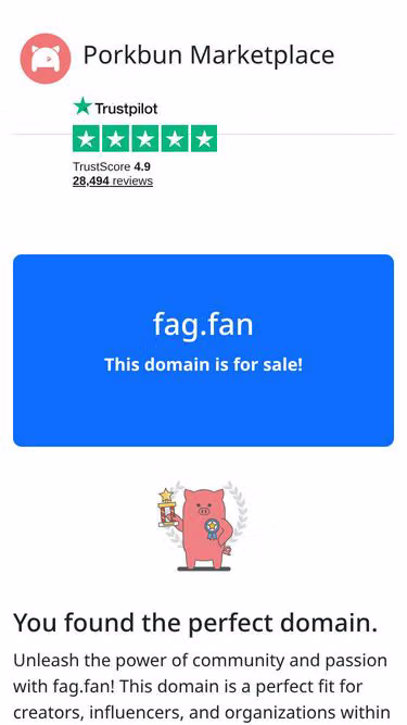 Screenshot of fag.fan