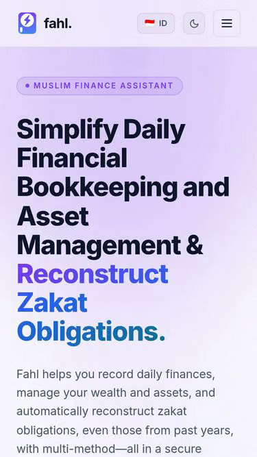 Screenshot of fahl.app
