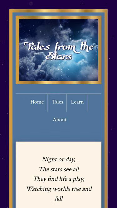 Screenshot of fairytales.ink