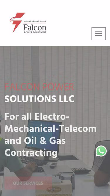 Screenshot of falcon.om