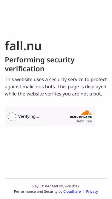 Screenshot of fall.nu