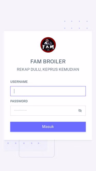 Screenshot of fam.ai.id