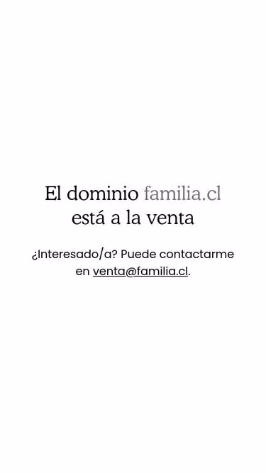 Screenshot of familia.cl