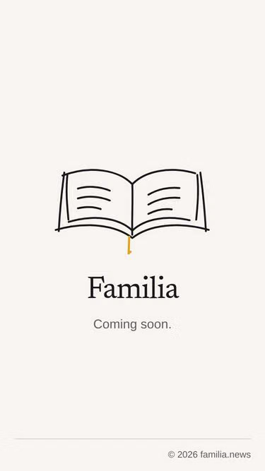 Screenshot of familia.news