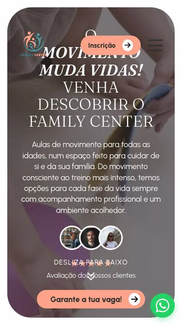 Screenshot of familycenter.pt