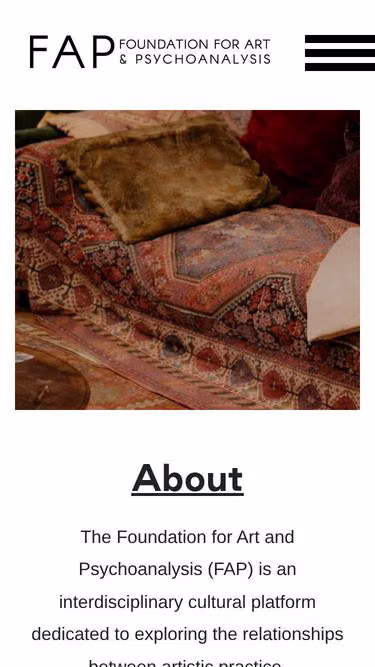 Screenshot of fap.org.uk