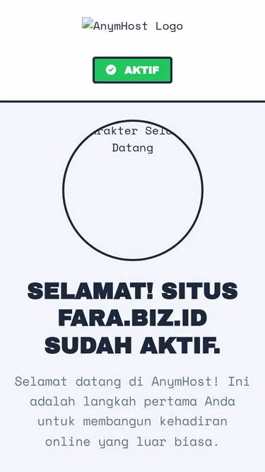 Screenshot of fara.biz.id