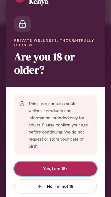 Screenshot of farbe.co.ke