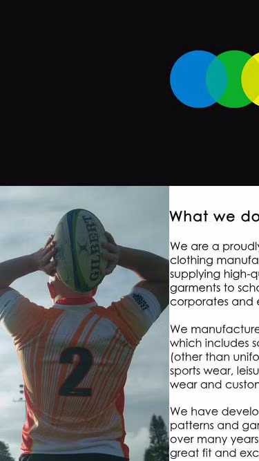 Screenshot of farbe.co.za