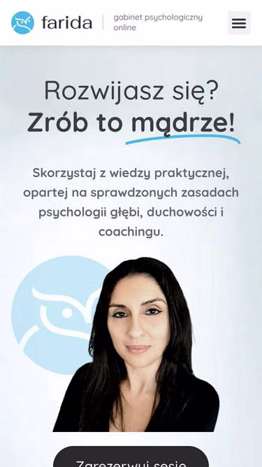 Screenshot of farida.pl