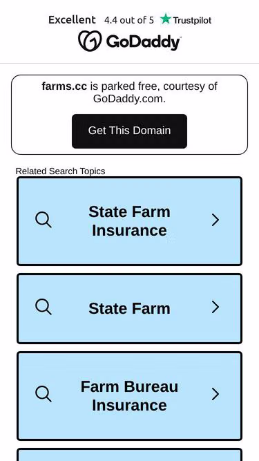 Screenshot of farms.cc
