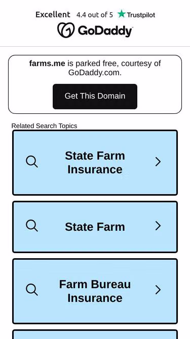 Screenshot of farms.me