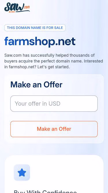 Screenshot of farmshop.net