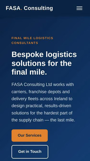 Screenshot of fasa.ie