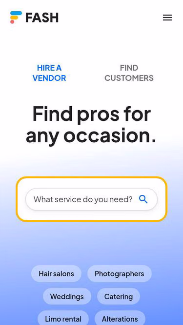 Screenshot of fash.com
