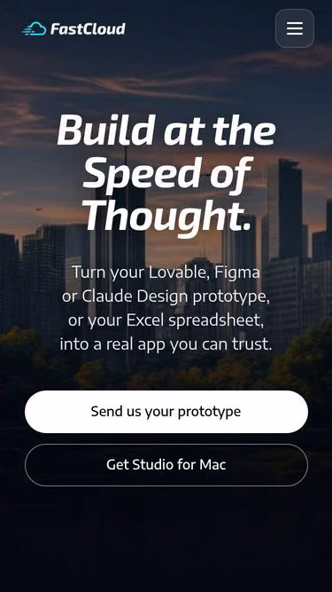 Screenshot of fastcloud.com