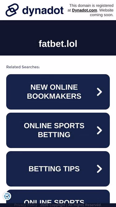 Screenshot of fatbet.lol