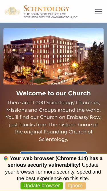 Screenshot of fcdc.church