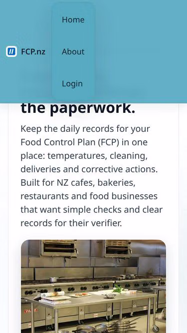 Screenshot of fcp.nz