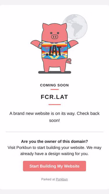 Screenshot of fcr.lat