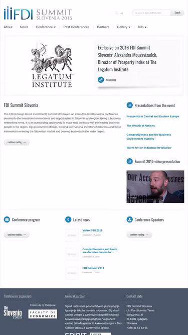 Screenshot of fdi.si