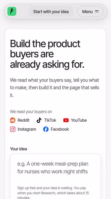 Screenshot of fdp.page