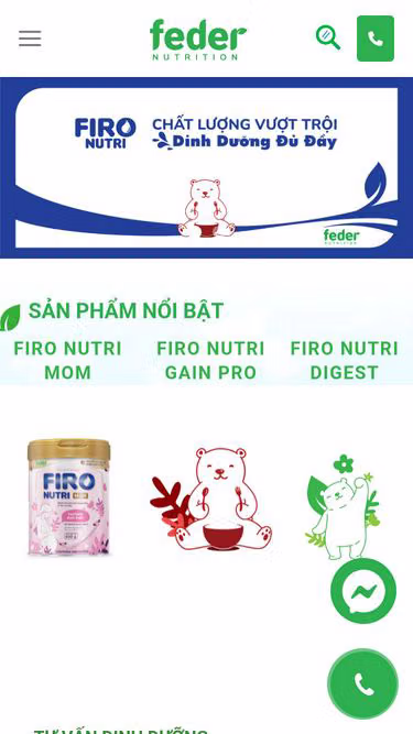 Screenshot of feder.vn