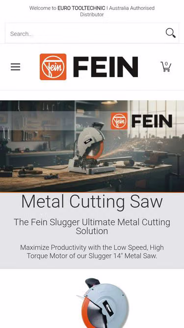 Screenshot of fein.co.nz