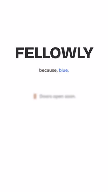 Screenshot of fellow.ly