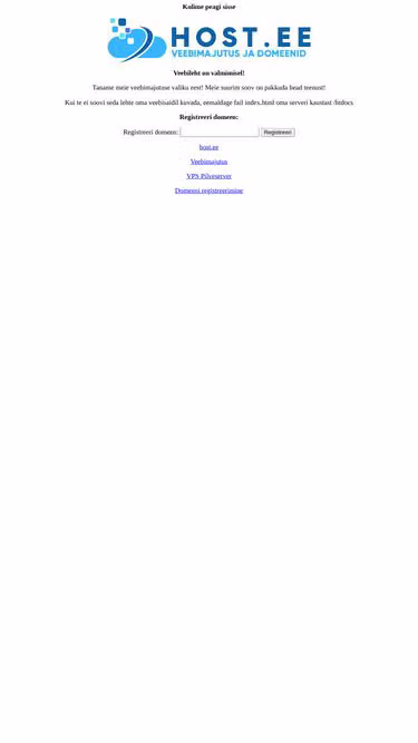 Screenshot of fem.ee