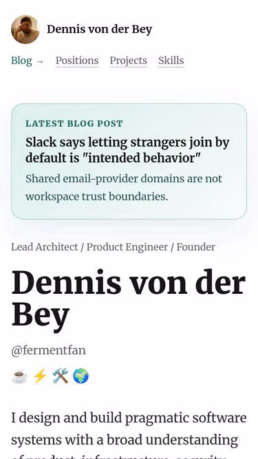 Screenshot of ferment.fan