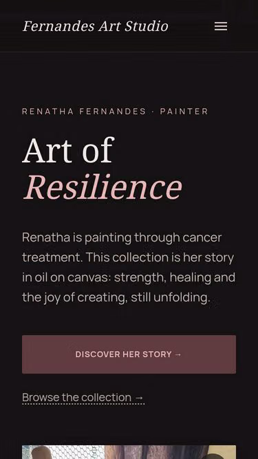 Screenshot of fernandes.studio