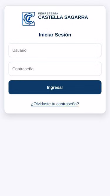 Screenshot of ferreteria.com.sv