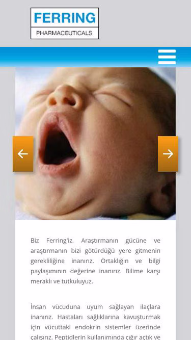 Screenshot of ferring.com.tr
