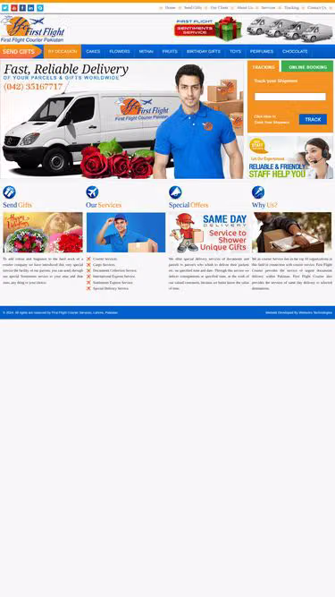 Screenshot of ffcs.com.pk