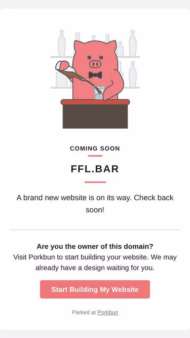 Screenshot of ffl.bar