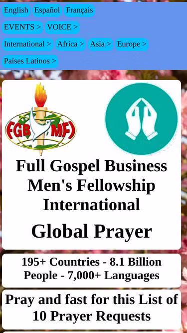 Screenshot of fgbmfi.net