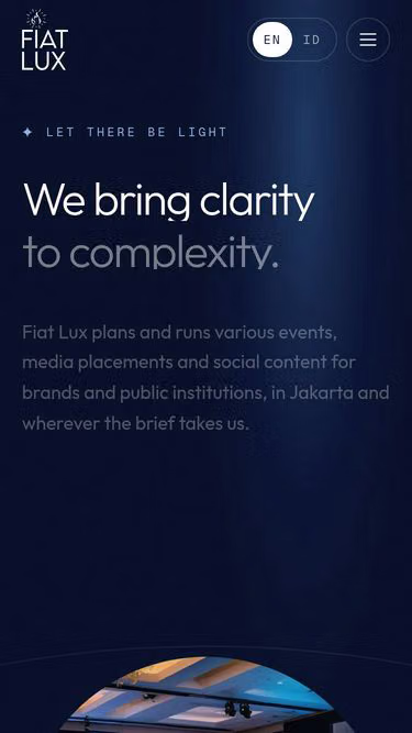 Screenshot of fiatlux.id