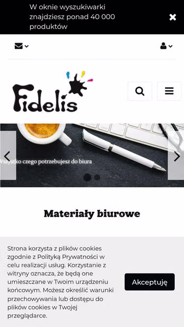 Screenshot of fidelis.waw.pl